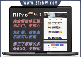 Ripro9.0免扩展二优化开心版/Wor