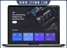 游戏APP后台管理系统HTML网站模