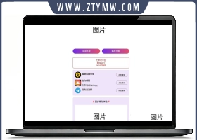 2024首发最火的软件宣传单页源码
