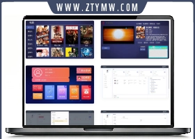 TV美化版影视盒子APP源码[对接苹